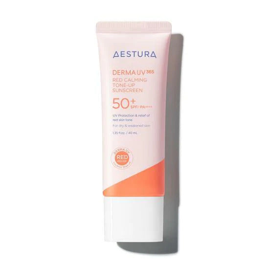 [AESTURA] Derma UV365 Red Calming Tone-Up Sunscreen 40ml