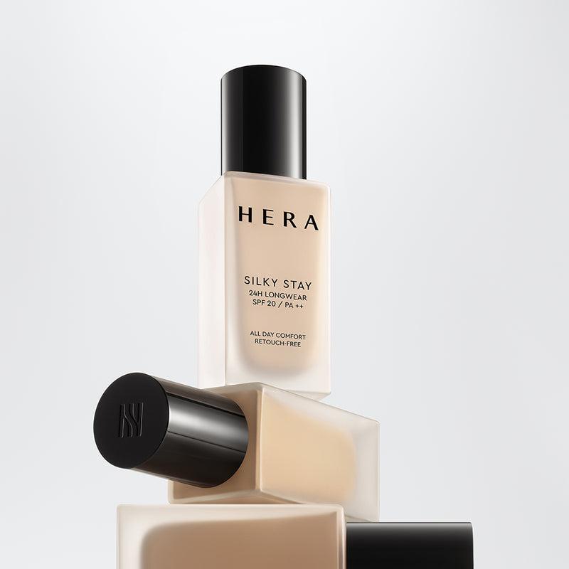 [HERA] Silky Stay Foundation 24h Longwear PA++ 30g - 21C1 ROSE VANILLA