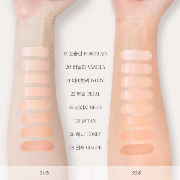 [Espoir] Be Glow Volume Cushion SPF42 PA+++ 13g*2 #13 PORCELAIN