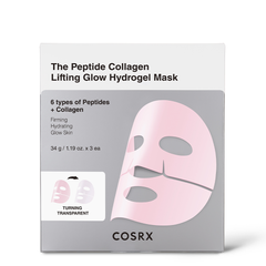 [Cosrx] The Peptide Collagen Lifting Glow Hydrogel Mask 34g * 3ea