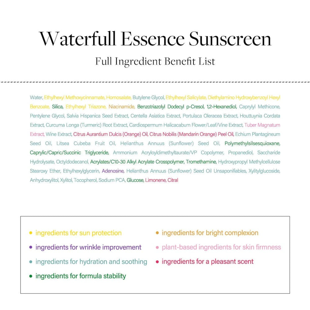 [d'Alba] Waterful Essence Sunscreen 50ml